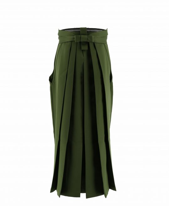 男性用袴単品レンタル(成人式・結婚式・卒業式)緑色・無地[身長180cm対応]No.101